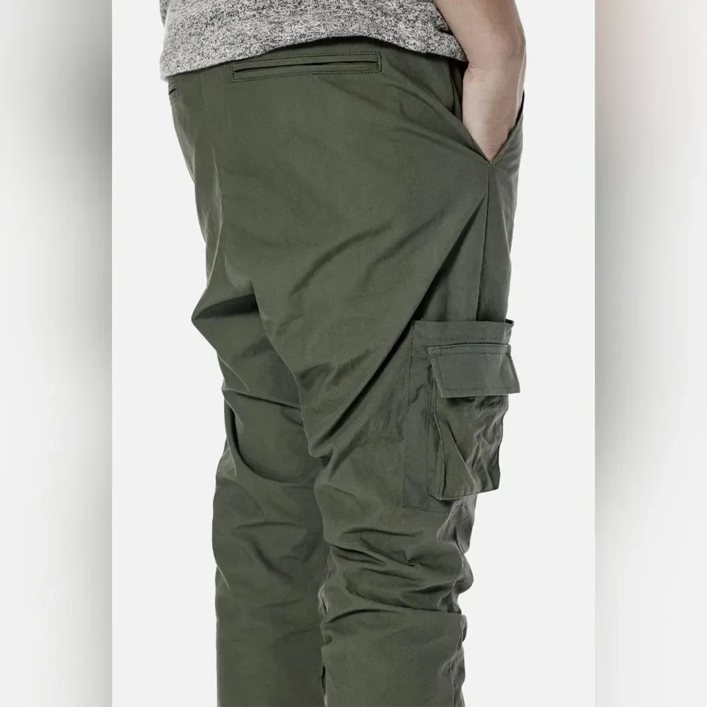 JOHN ELLIOTT Season Seven Military Treen Cargo Slim Pants - Picture 4 of 15